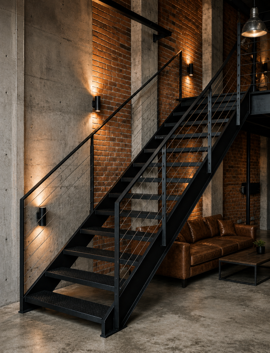 Custom Steel Staircases in Johannesburg & Gauteng - Meshguard (9)
